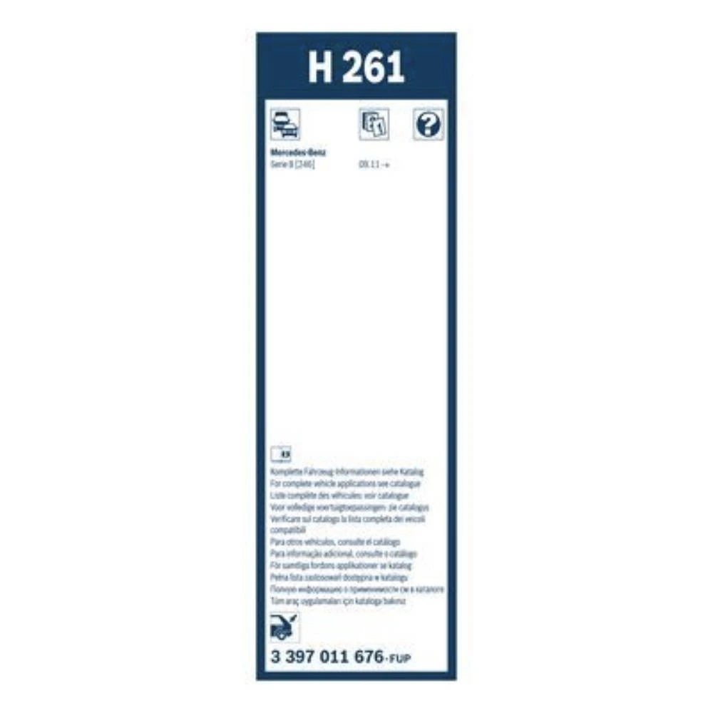 Hinten Scheibenwischer BOSCH Rear für Renault Captur 2 JB JE SUV