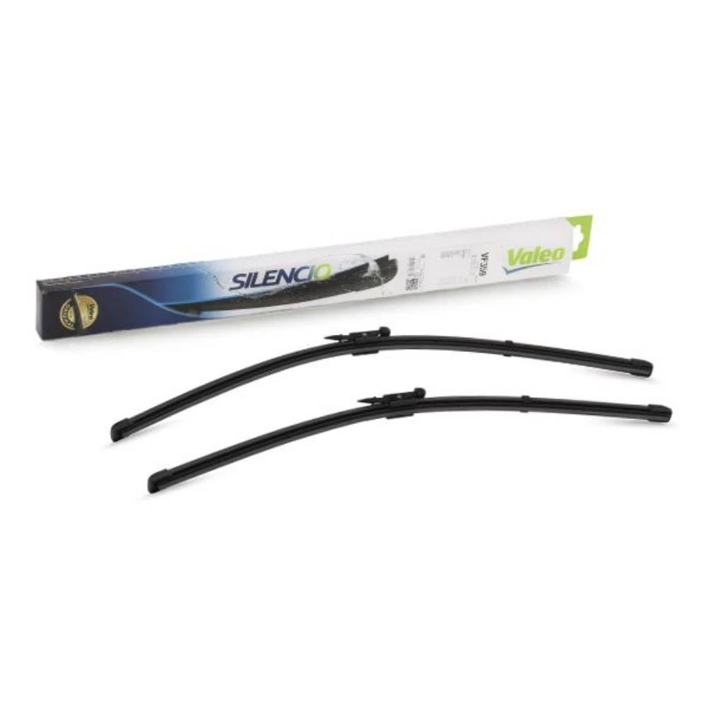 Vorne Scheibenwischer Valeo Silencio Flat für Volvo XC90 1 SUV 08.2004-07.2006 schmaler Adapter | Kunststoff Hinten-Wischer