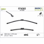 Valeo Silencio Flat für VW Polo 4 2005-2009
