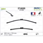 Valeo Silencio Flat für Peugeot 3008 1 2009-2016