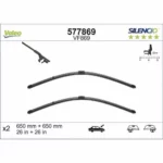 Valeo Silencio Flat für Mercedes E-Klasse W211 2002-2009