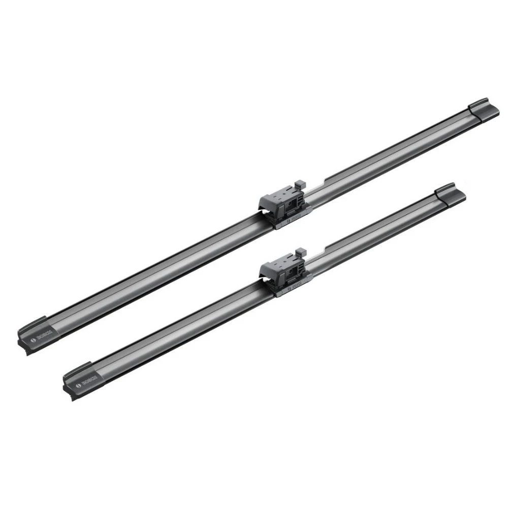 Vorne Scheibenwischer BOSCH AeroTwin für Volvo V60 2 Kombi mit Dusen am Wischerblatt | ohne beheizte