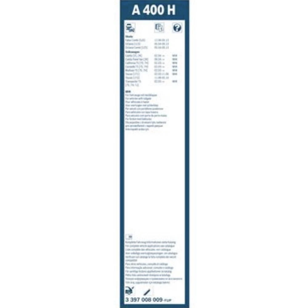 Hinten Scheibenwischer BOSCH Rear für Skoda Octavia 2 A5 Fließheck