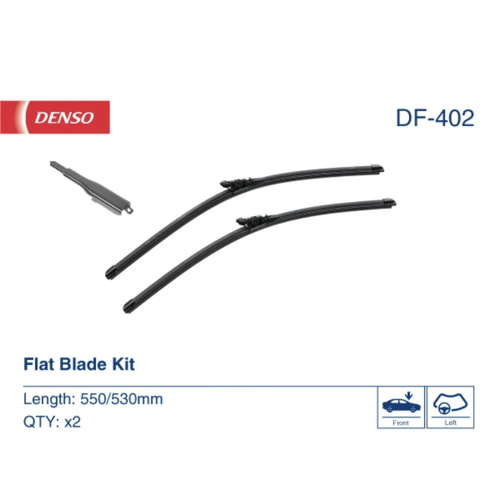 Vorne Scheibenwischer Denso Flat für MINI Aceman J05 Schrägheck