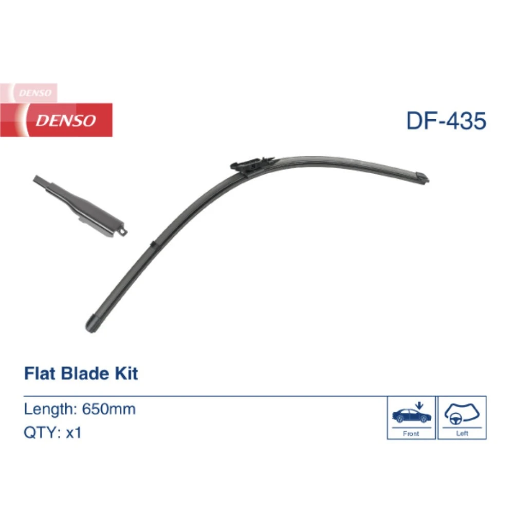 Vorne Scheibenwischer Denso Flat für Peugeot 108 Schrägheck