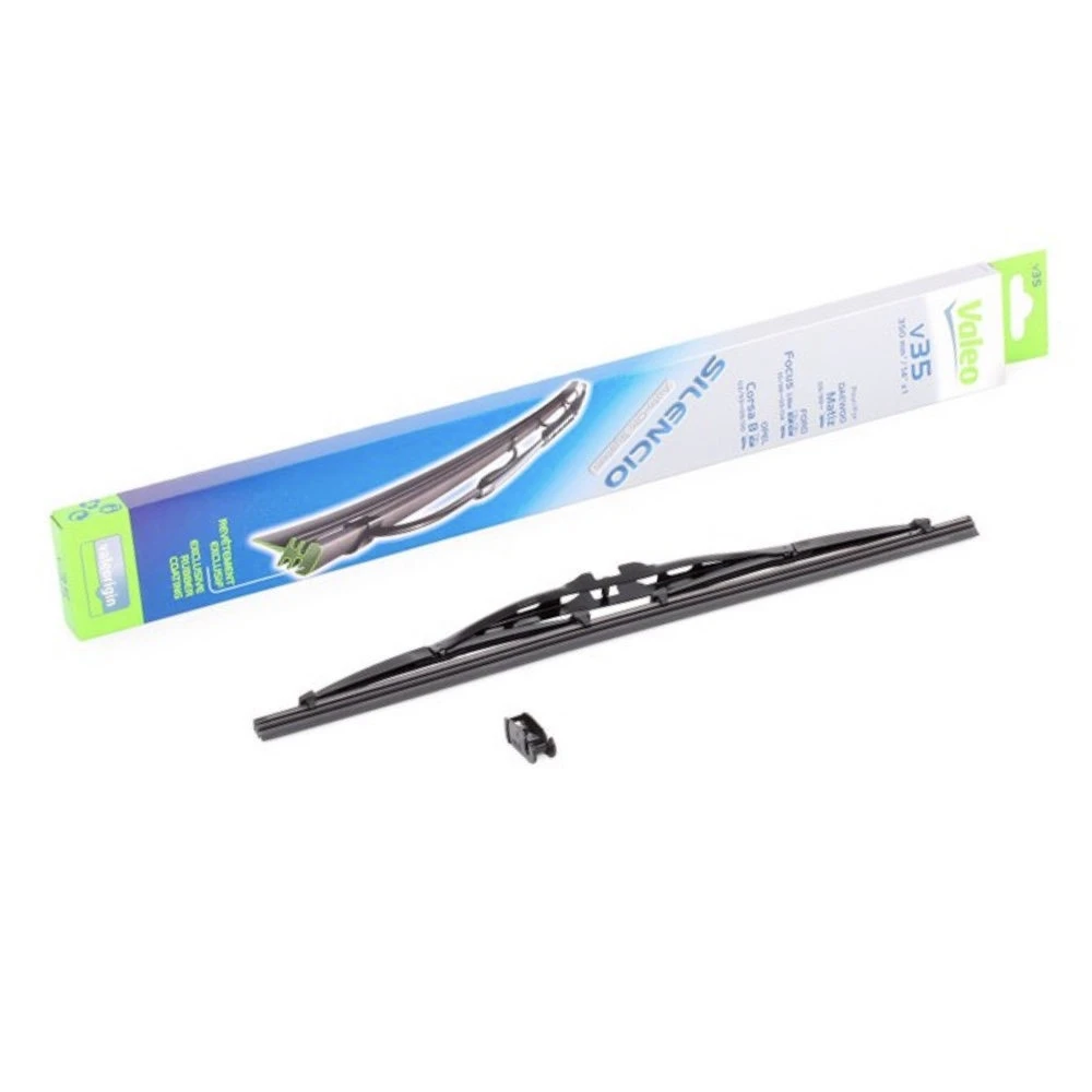 Hinten Scheibenwischer Valeo Silencio Rear für Volvo V50 Kombi 08.2005-12.2012 mit Knopfadapter