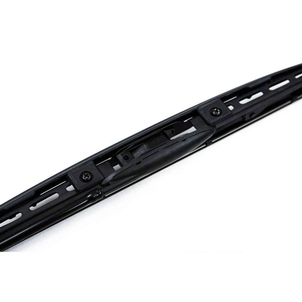 Vorne Scheibenwischer Oximo Silicone WUSPR für Jaguar XJ X350 Limousine mit Dusen am Wischerblatt