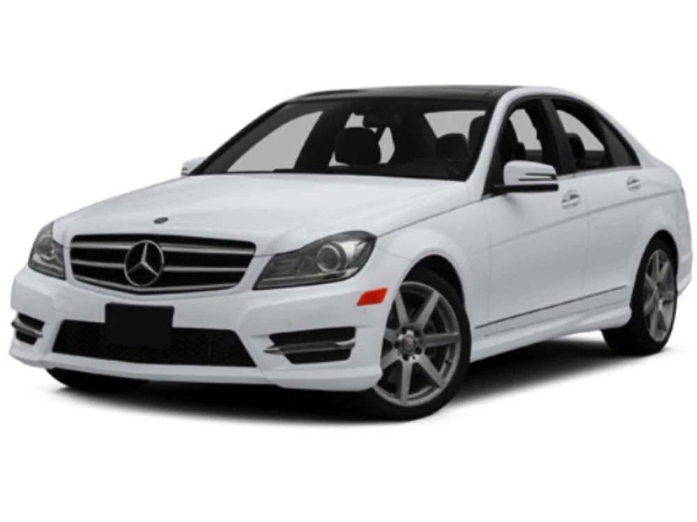 Mercedes C-Klasse W204 Limousine 01.2013-01.2014 mit Knopfadapter Scheibenwischer