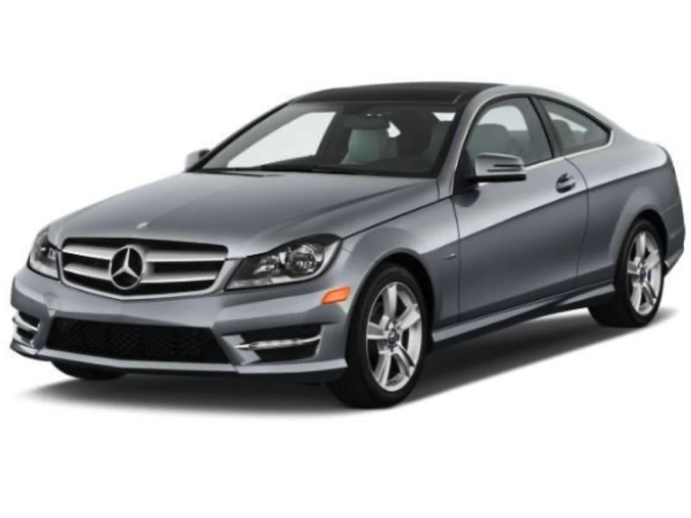 Mercedes C-Klasse C204 Coupe 12.2013-10.2015 mit Knopfadapter Scheibenwischer