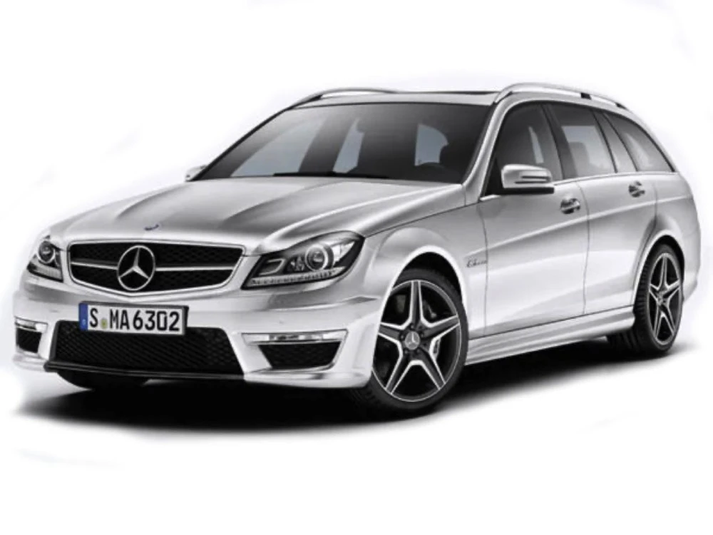 Mercedes C-Klasse 2013-2014 T-Modell S204 Kombi 01.2013-08.2014 mit Knopfadapter Scheibenwischer