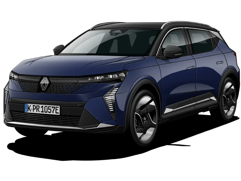 Renault Scenic 2024- Electric E-Tech SUV Scheibenwischer