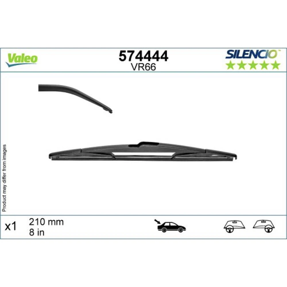 Hinten Scheibenwischer Valeo Silencio Rear für Citroen C3 Aircross 1 A88 SUV
