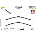 Valeo Silencio Flat für Citroen C4 Picasso 2008-2013