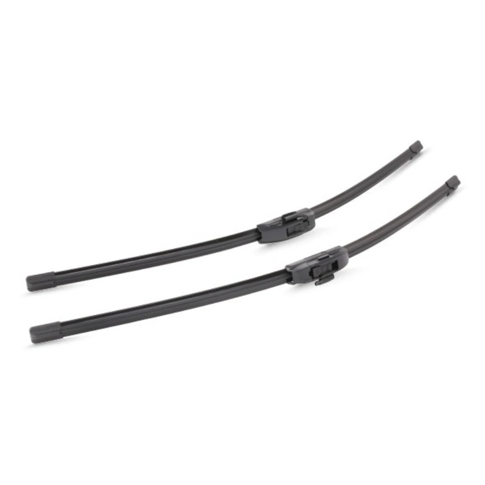 Vorne Scheibenwischer BOSCH AeroTwin für Peugeot 807 Minivan 08.2005-12.2013 mit Dusen am Wischerblatt