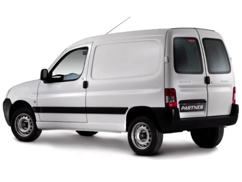 Peugeot Partner 1 Van hinten 2 Turen Scheibenwischer